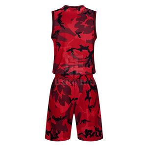 Uniforme de Baloncesto de la Mejor Calidad, 100% Poliéster, Hecho a Medida, Nuevo Diseño, Transpirable, de Secado Rápido, Impresión por Sublimación, 420g, Color Personalizado - Product Image 3