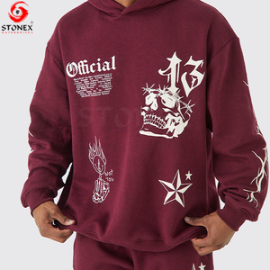 Custom Sports Wear High Quality Men <b>Tracksuit</b> Customized logo 100%Cotton Fleece Winter Wear Man <b>Tracksuits</b> - Product Image 2