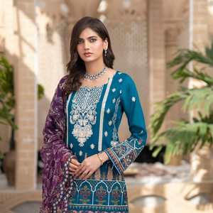 คอลเลกชันเย็บปักถักร้อยรุ่นงานแต่งงานคุณภาพชุดหนักเต็ม 0335 - Product Image 4