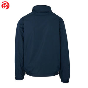 Vêtements d'hiver Veste coupe-vent avec col montant Fermeture à glissière Style hommes Veste coupe-vent à manches longues - Product Image 3