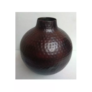 New Arrival Gray Color Galvanized Flower <b>Vase</b> Trendy Designed Home Decorative Metal Modern Flower <b>Vase</b> Supplier - Product Image 6