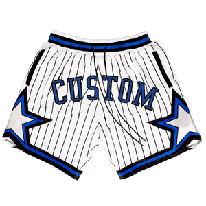 Pantalones cortos de baloncesto Jogger de verano para hombre de alta calidad personalizados Cierre de cintura elástica patrón sólido estilo informal para uso en el gimnasio - Product Image 6