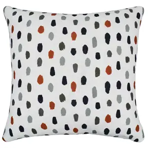 wholesale bulk cheap price new style dots printed linen fabric pillow cover cushion cover case for home decor custom design