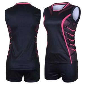High Quality Customized Logo Unisex Jersey Designs Polyester Spandex Professional Sleeveless Sports Gear Volleyball Uniform - Product Image 4
