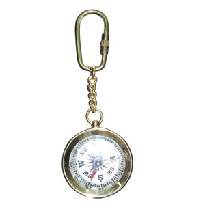 2024 nouveau Design haute qualité indien artisanat article étanche Camping laiton boussole survie en plein air Portable porte-clés pour - Product Image 1