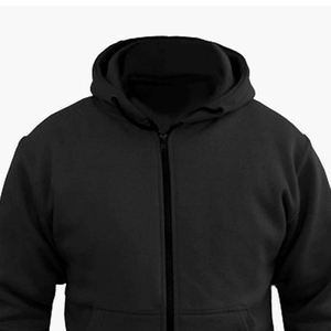 Venta al por mayor personalizada motocicleta ropa deportiva CE blindado transpirable Unisex cuero polar Sudadera con capucha extraíble Auto Racing Wear - Product Image 5