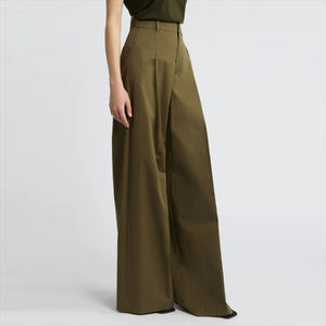 Fabricantes de Ropa Casual, Pantalones Acampanados para Mujer, Totalmente Personalizados, Pantalones de Pierna Ancha - Product Image 2