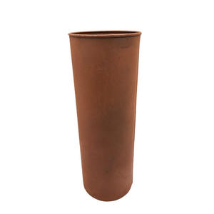 Ce style moderne de finition de couleur rouillée antique de jardinière élégante de forme ronde pour le grossiste adapté aux besoins du client fait à la main - Product Image 6