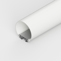 Profil LED en aluminium série 6000 de qualité supérieure Coupe d'installation flexible à usage commercial et industriel léger et durable