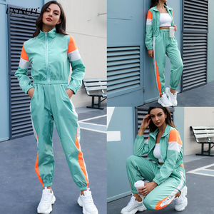 Conjunto de dos piezas cortavientos de invierno al por mayor/conjunto cortavientos unisex/conjuntos de traje cortavientos para mujer - Product Image 2