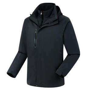 Veste en polaire épaisse et résistante pour homme avec fermeture éclair, chaude, pour l'aventure en plein air, la randonnée, durable, douce, vêtement de protection - Product Image 2