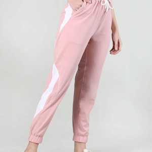 Pantalones de chándal transpirables para Mujer | Pantalones de chándal elásticos de cintura alta para correr, yoga y gimnasio | Pantalones deportivos ligeros - Product Image 5