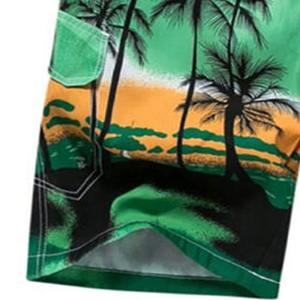 แฟชั่นผู้ชายสีบล็อกติดตามตาข่ายกางเกงขาสั้นผ้าฝ้าย100% กางเกงขาสั้น - Product Image 6