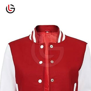 Hot Selling <b>Women</b> Regular Letterman <b>Jacket</b> Breathable Solid Color Winter Knitted Cotton - Product Image 5