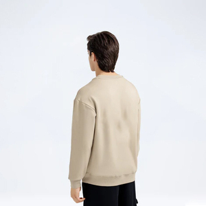 100% gran oferta de alta calidad 2025 moda liso negro sudadera Casual calle Color sólido sudadera para hombres - Product Image 5