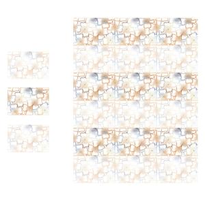 Carrelages muraux en céramique couleur marron clair feuilles design 30x45cm - Product Image 5