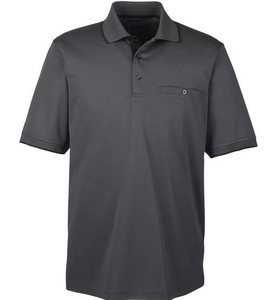 Hommes Anti-rides Golf pour chemise travail solide décontracté grande taille Logo personnalisé à manches courtes tissé 100% coton T-Shirt MS-PS-067 - Product Image 1