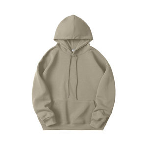 Sudadera con capucha de gran tamaño para hombre 2025, sudadera gruesa de rizo francés con logotipo personalizado, con hombros caídos, con capucha, Invierno 400-500 GSM Fleece - Product Image 6