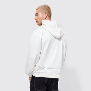 Top Tendance Hommes Blanc 400 GSM Polaire Élégant Hoodies À Vendre Hommes Surdimensionné Hoodies Custom Made Hoodies - Product Image 2