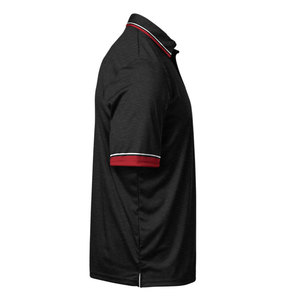 Camiseta de polo unisex ajustada de algodón para hombre, camisetas de manga corta de alta calidad de secado rápido, camisetas de talla grande con forro automático, patrón sólido Jers - Product Image 4