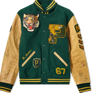 Meilleure prime haute hommes collège vol lettre hommes varsity vestes nouveau chaud personnalisé fait 2023 Pakistan vente en gros veste de Baseball - Product Image 5