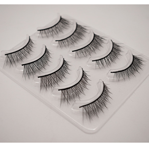 Ingrosso 5 Paia di Ciglia Finte Cosplay a Striscia, Stile Manga, Effetto Spiky, in Finto Visone per <span class=keywords><strong>Personaggi</strong></span> <span class=keywords><strong>Maschili</strong></span> Adulti - Prodotto da Fabbrica Professionale - Product Image 3