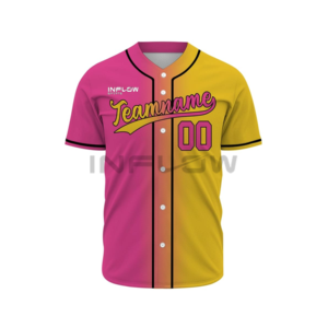 Personaliza tu Propio Nombre, Número, Logotipo, Bordado, Camisetas de Béisbol Sublimadas para Adultos, Uniformes de Béisbol con Botones - Product Image 1