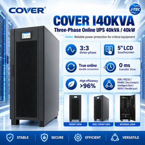 UPS Trifase Online I40KVA 40KVA / 40000W a Torre a Doppia Conversione con 160 Batterie Interne da 9Ah - Product Image 1