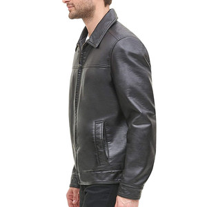 Motocyclette OEM design classique mode motard formel garçons vestes de moto en cuir véritable vente en gros - Product Image 6