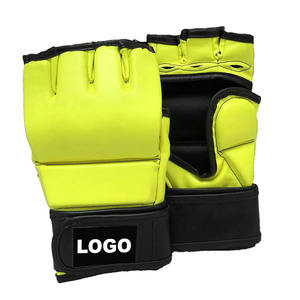 Guantes de Artes Marciales de Cuero de Primera Calidad, Hechos a Mano, en Oferta, Servicios OEM, Impermeables, Duraderos, para Entrenamiento de MMA, Precio Bajo, Guantes de MMA para Hombre - Product Image 1