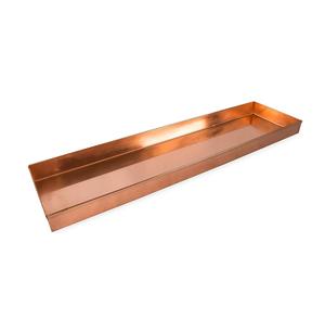 Nouveau modèle plateau en cuivre très bonne qualité vendeur chaud indien cuivre plateau de service alimentaire en gros réutilisable par A.Z artisanat - Product Image 6