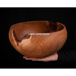 Bols de service jetables en bois d'acacia modernes personnalisés, écologiques, en vrac, pour les salades, les fêtes et vaisselle personnalisée avec revêtement de couleur - Product Image 4