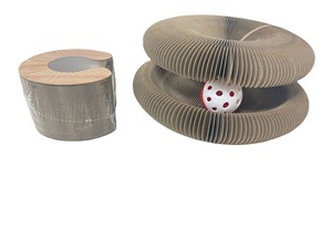 Mèo accordion đồ chơi với chuông <span class=keywords><strong>Kitty</strong></span> đồ chơi bóng cào Pad ma thuật organ mèo cào bảng mèo cào đồ chơi - Product Image 2