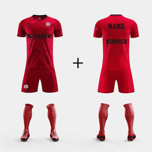 Customizable <b>Kids</b> Youth Soccer Wear Breathable Football Teamuniform for Training & Match Sublimation Jersey - Product Image 3