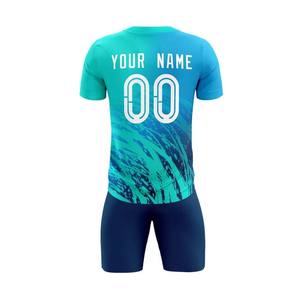 2025 Camiseta de fútbol Kit personalizado Sublimación Impreso Tela de secado rápido Diseño personalizado Ropa de equipo OEM Suministro al por mayor - Product Image 3