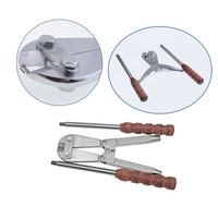 Tang Penghilang Karet Gigi Manual Cure Track Intl, Pegangan Ergonomis, Alat Baja Tahan Karat yang Dapat Digunakan Kembali untuk Karet Braket