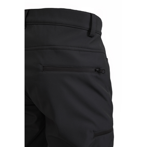 กางเกงขายาวผู้ชายคุณภาพสูง น้ำหนักเบา สไตล์ลำลอง เอวกลาง สำหรับอากาศหนาว ผลิตจากผ้า softshell กันลม กันน้ำ ระบายอากาศได้ดี - Product Image 4