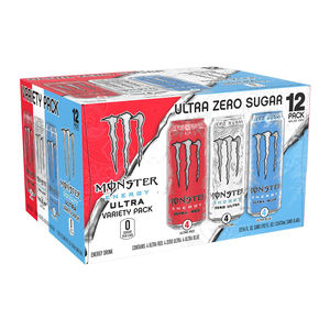 Monster Ultra Blue Energy Drink 500ml Botella de Carbonato Infundido Envasado en Caja a Granel - Product Image 1