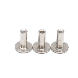 Remache de rosca interna de precisión OEM personalizado de acero inoxidable con cabeza plana - Product Image 1