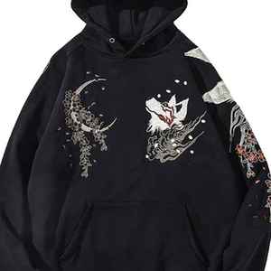 Sudadera con capucha bordada a la moda, costura de alta calidad, ajuste elegante, perfecto para uso diario informal, ropa al aire libre y atuendo de gimnasio - Product Image 4