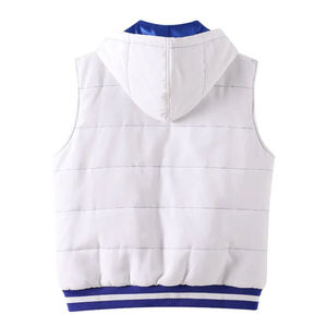 2025 Manufacturer Winter Quilted Sleeveless Padded Casual Bubble <b>Slim</b> Winter <b>Vest</b> Men With Hood - Product Image 2