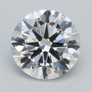 IGI White Loose Lab Grown Diamonds 3,17 CT Forma redonda Lab Diamond E VS1 para anillo de compromiso o fabricación de joyas - Product Image 1