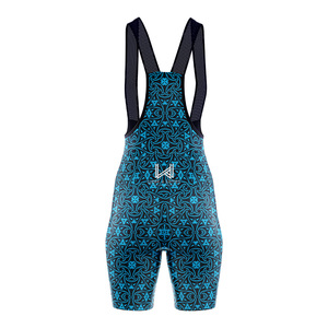 Cuissard de cyclisme unisexe personnalisé, respirant, anti-transpiration, séchage rapide, coupe-vent, sans couture, taille plus, tissu en spandex/polyester - Product Image 2