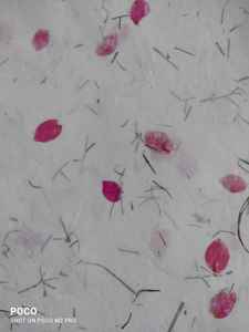 Pétales de fleurs de maréchal fait à la main, pièces, en papier, à utiliser avec des fleurs de maridal, disponible en taille 56x76 cm - Product Image 5