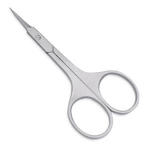 Acheter des ciseaux fantaisie à cuticule à pointe fine personnalisés avec manche en acier inoxydable à lame incurvée tranchante de précision - Product Image 2