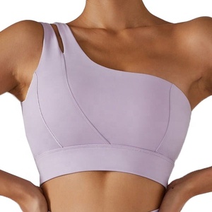 Conjunto de Sujetador deportivo de Yoga de cintura alta para mujer, ropa de gimnasio con estampado sólido, conjunto de Yoga estampado, servicio OEM disponible - Product Image 3