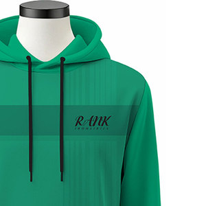 Sudadera con Capucha Extra Grande de Corte Regular para Hombre, Invierno, Poliéster/Algodón, Forro Polar Transpirable, Estilo Urbano Moderno, Básicos Más Vendidos - Product Image 3