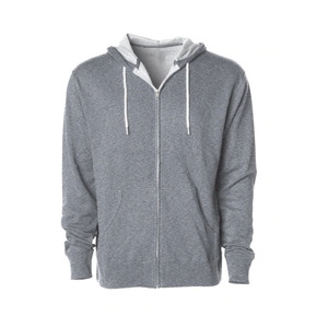 Sweat à capuche oversize personnalisé pour homme, hiver, léger, respirant, imperméable, polyester/coton, sport - Product Image 2