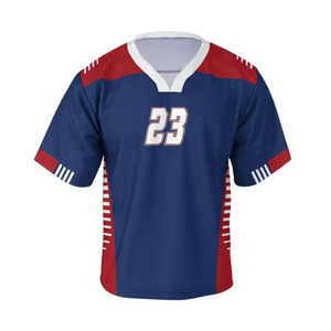 Diseño impreso personalizado Lacrosse Jersey Hombres y mujeres usan diseño superior Lacrosse Jersey para la venta Servicio OEM - Product Image 1