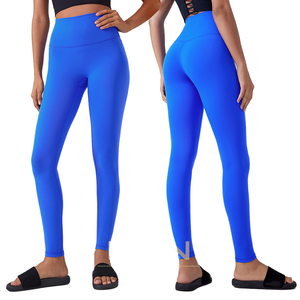 Leggings de yoga taille haute sans couture pour femmes respirant extensible dans les quatre sens séchage rapide grande taille - Product Image 6